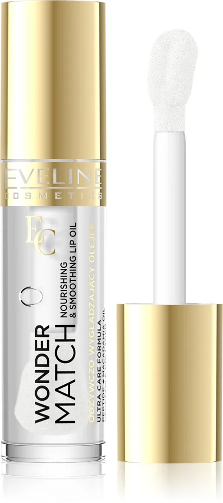 Eveline Cosmetics Wonder Match - Олейк для губ, 5 мл, оттенок 01 Transparent