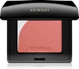 Sensai Blooming Blush - Розовый хайлатер для скул с кисточкой, 4 г, оттенок 03 Blooming Coral — фото 1