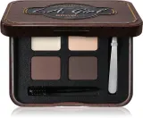 Палетка для бровей L.A. Girl Cosmetics Inspiring с воском и зеркальцем, три оттенка, 5,5 г, оттенок Dark and Defined — фото 1