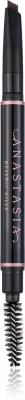 Карандаш для бровей Anastasia Beverly Hills Brow Definer с треугольным грифелем и щёточкой, 0,2 г, оттенок Medium Brown