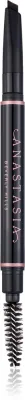 Карандаш для бровей Anastasia Beverly Hills Brow Definer с треугольным грифелем и щёточкой, 0,2 г, оттенок Granite