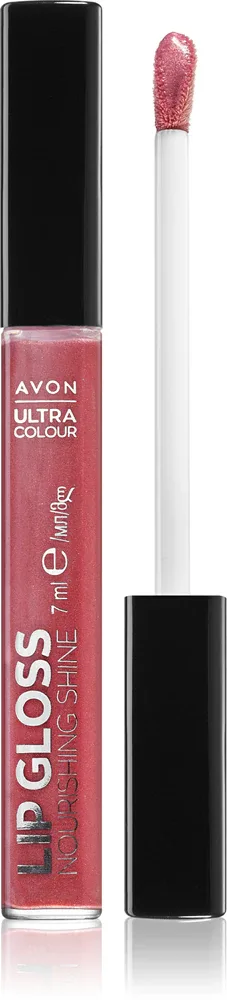 Avon Ultra Colour Shine - Питательный блеск для губ, 7 мл, оттенок Peony Blush