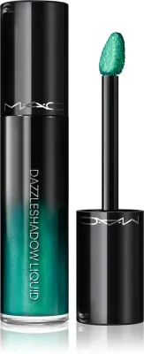 MAC Cosmetics Dazzleshadow Liquid Eyeshadow - Тушь для ресниц в жидкой форме, 4 мл, оттенок Telepathic Teal