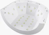 УФ-лампа Semilac UV LED Lamp 48/24W для маникюра, с тремя режимами отверждения, 1 шт — фото 3