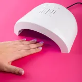 УФ-лампа Semilac UV LED Lamp 48/24W для маникюра, с тремя режимами отверждения, 1 шт — фото 4