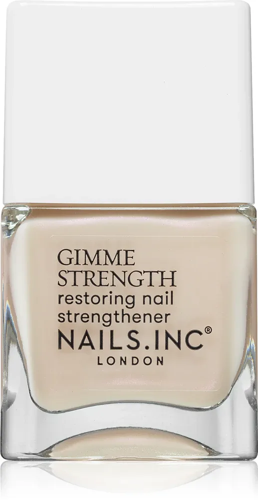 Nails Inc. Gimme Strength - Укрепляющий и укрепляющий уход за ногтями, 14 мл