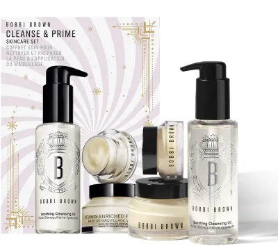 Bobbi Brown Holiday Cleanse & Primer Skincare Set - Подарочный набор для идеальной кожи, 1 шт
