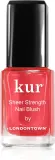 LONDONTOWN Kur Sheer Strength Nail Blush - Лак для ногтей, тонизирующий уход для укрепления и придания сияния, 12 мл, оттенок Poppy — фото 1