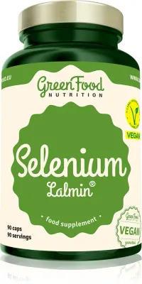 Добавка пищевая GreenFood Nutrition Selenium Lalmin с органическим селеном, в капсулах, 90 капс