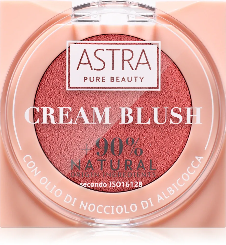Astra Make-up Pure Beauty Cream Blush - Румяна для щек в креме, 2.8 г, оттенок 03 Primevère