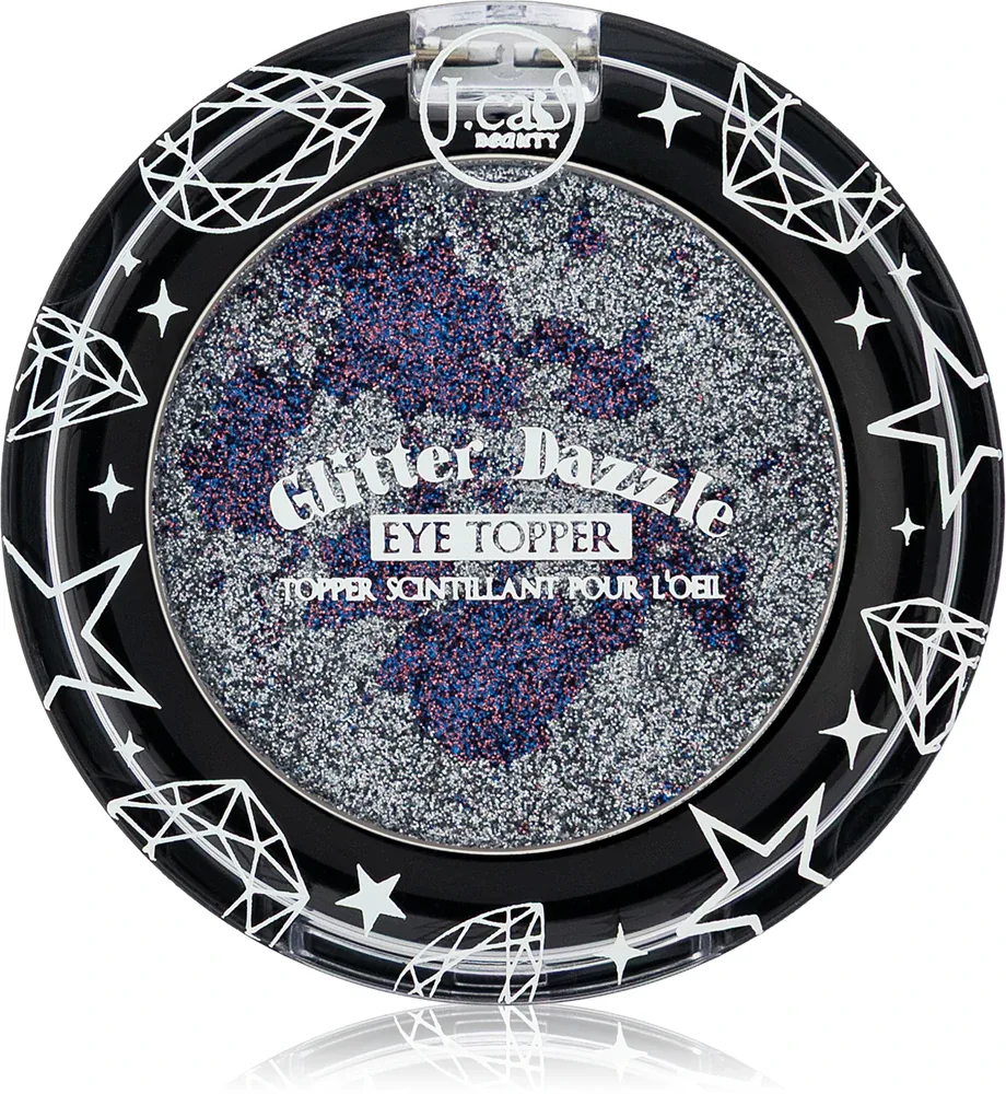 J.Cat Beauty Glitter Dazzle - Блестящие тени для век, 1.2 г, оттенок 101 Less Bitter, More Glitter