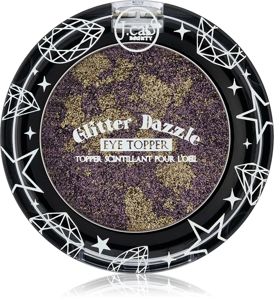 J.Cat Beauty Glitter Dazzle - Блестящие тени для век, 1.2 г, оттенок 103 Purple Rain