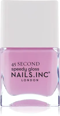 Nails Inc. 45 Second Speedy Gloss - Быстро сохнущий лак для ногтей, 14 мл