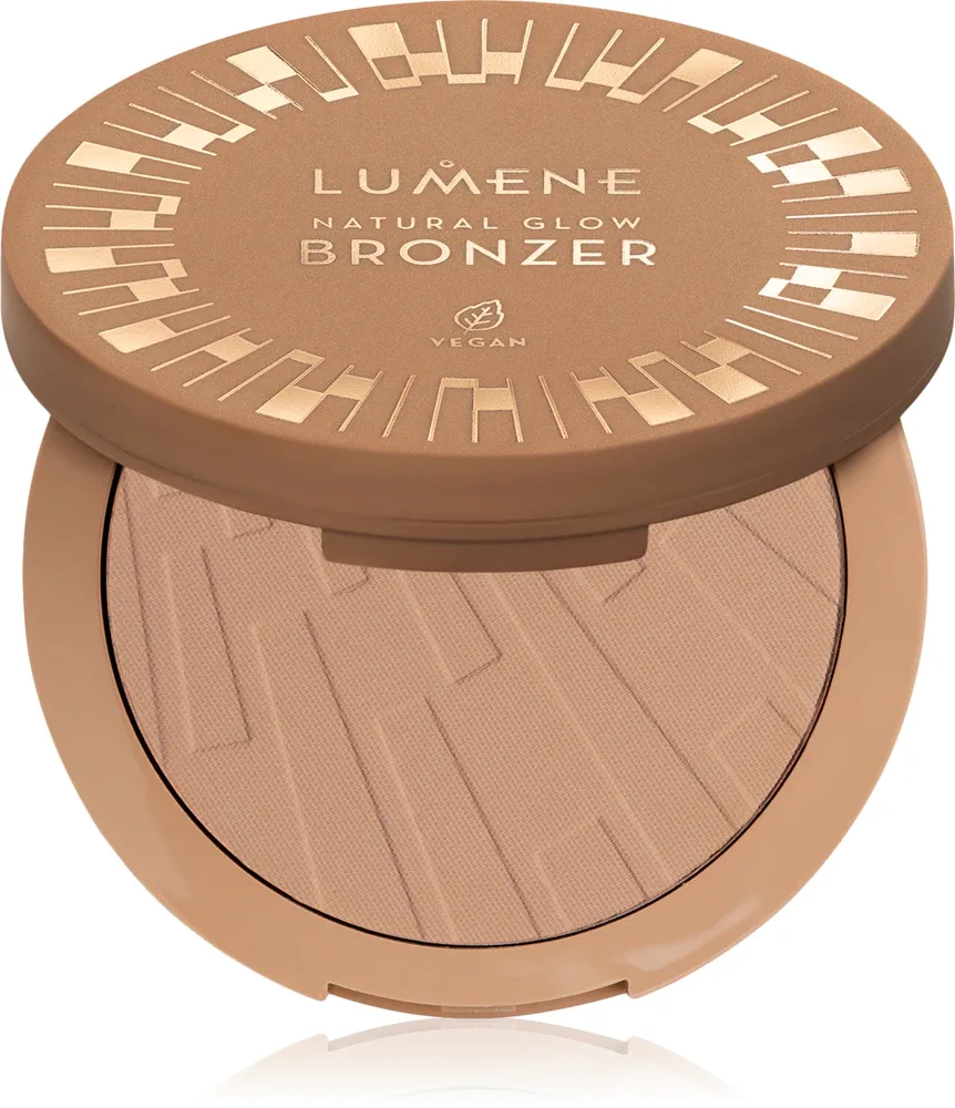 Бронзер для лица Lumene Natural Glow с гиалуроновой кислотой, 10 г, оттенок 1 Arctic Summer