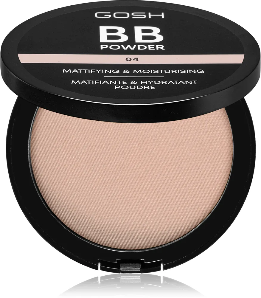 Gosh BB - Пудра матирующая, 6.5 г, оттенок 04 Beige