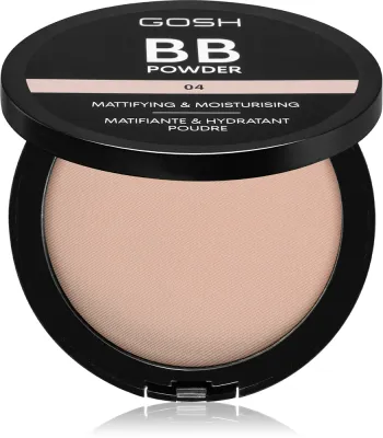 Gosh BB - Пудра матирующая, 6.5 г, оттенок 04 Beige