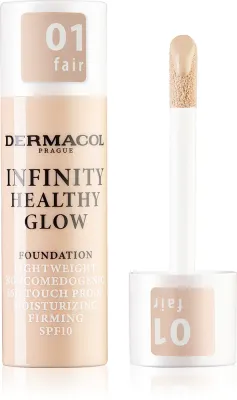 Dermacol Infinity Healthy Glow - Тональный флюид SPF 10, 20 г