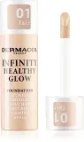 Dermacol Infinity Healthy Glow - Тональный флюид SPF 10, 20 г, оттенок 01 Fair — фото 1