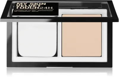 bellaoggi My Skin Velvet Touch 24H - Компактный порошковый тональный крем SPF 20, 9 г, оттенок 10N Ivory