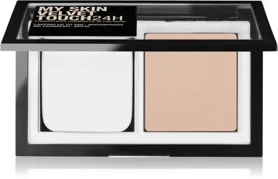 bellaoggi My Skin Velvet Touch 24H - Компактный порошковый тональный крем SPF 20, 9 г, оттенок 15N Linen