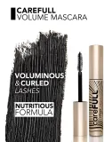 flormar CareFULL Volume - Питательная тушь для ресниц, увеличивающая объем с витамином Е, 11 мл, оттенок Black — фото 3