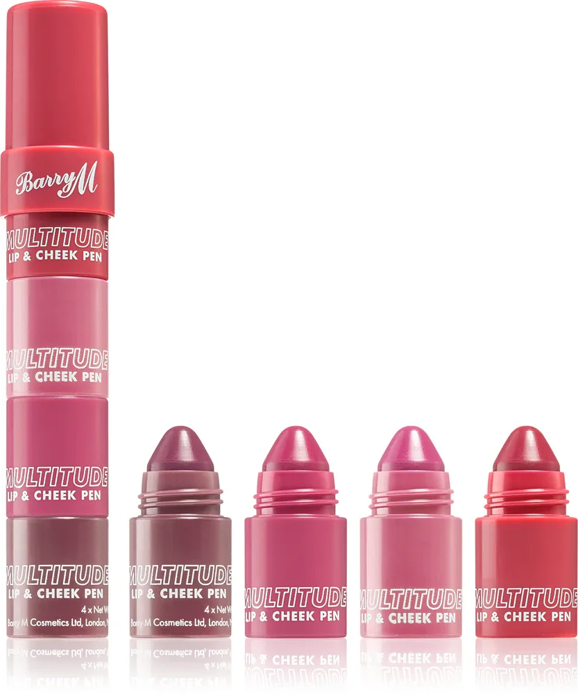 Barry M Multitude Lip and Cheek Pen - Помада для губ и щек, 3.8 г, оттенок Sweet Darling