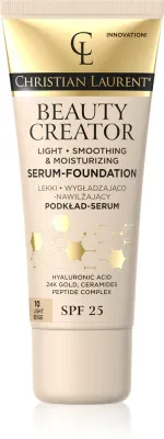 Christian Laurent Beauty Creator - Легкий увлажняющий тональный крем SPF 25, 30 мл, оттенок 10 Light Beige