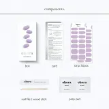 ohora Gel Nail Sticker N Blueberry Jam - Наклейки на ногти, 1 шт, оттенок NB-031 — фото 6