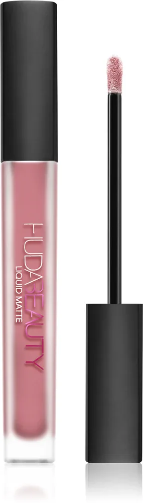 Huda Beauty Liquid Matte Lipstick Ultra-Comfort - стойкая помада с матовым финишем, 4.2 мл, оттенок Perfectionist