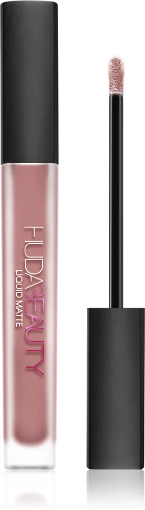 Huda Beauty Liquid Matte Lipstick Ultra-Comfort - стойкая помада с матовым финишем, 4.2 мл, оттенок Wifey