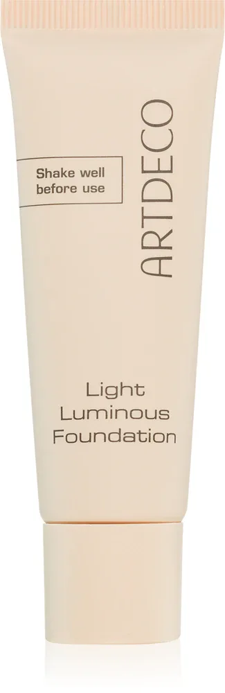 ARTDECO Light Luminous - Легкий тональный фон с осветляющим эффектом, 25 мл, оттенок 31 Golden Tan