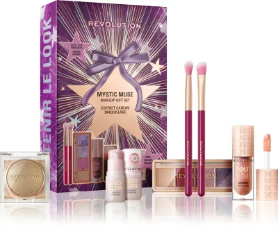 Makeup Revolution Xmas 2025 Mystic Muse - Праздничный набор подарочный для лица, 1 шт