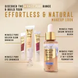 Max Factor Miracle Pure - Бронзирующий крем с осветляющим эффектом, 15 мл, оттенок 001 Light To Medium — фото 7