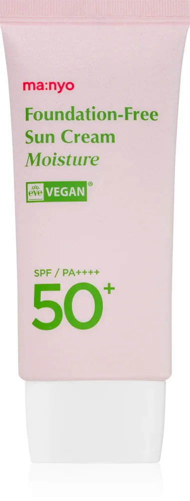 ma:nyo Moisture Foundation-Free Sun Cream - Тонирующий защитный крем SPF 50+, 50 мл