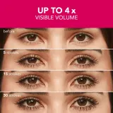 Bourjois Volume Glamour Max Intensite - Тушь для ресниц, увеличивающая объем, 12 мл, оттенок 1 Intense Black — фото 4