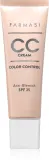 Farmasi Color Control - Розовый крем CC SPF 25, 30 мл, оттенок 02 Light To Medium — фото 1