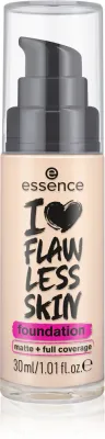 Тональный крем essence I LOVE FLAWLESS SKIN матирующий, с высокой кроющей способностью, 30 мл