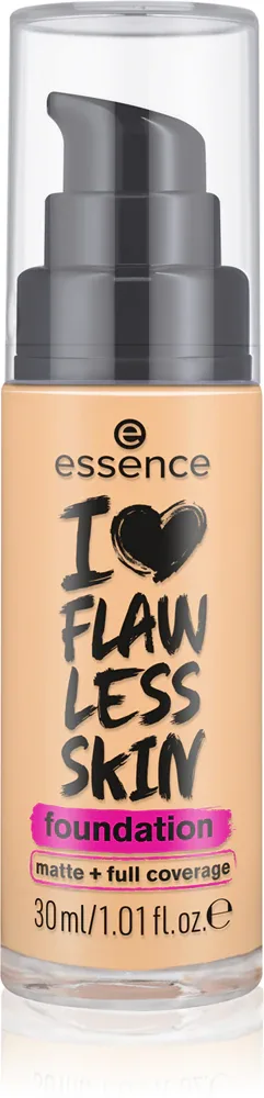 Тональный крем essence I LOVE FLAWLESS SKIN матирующий, с высокой кроющей способностью, 30 мл, оттенок 50 - Medium Ivory