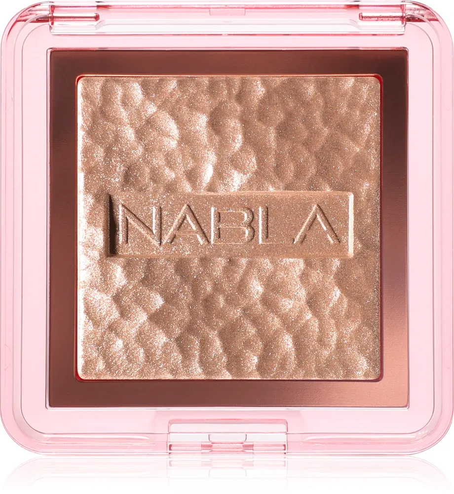 NABLA Cosmetics Skin Glazing - Роскошный компактный хайлайтер для лица, 6.5 г, оттенок Amnesia