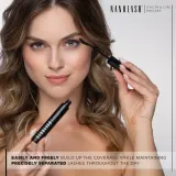 Nanolash Length&Curl Mascara - Тушь для ресниц, увеличивающая объем, удлиняющая и подкручивающая, 10 мл — фото 6