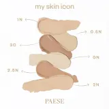 Paese My Skin Icon Mattifying Foundation - Подклад матирующий, 33 мл, оттенок 2W Warm Beige — фото 5
