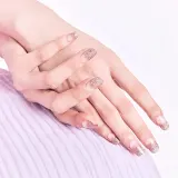 ohora Gel Nail Sticker N Basic Nails no.3 - Наклейки на ногти, 30 шт, оттенок NBS-003 — фото 2