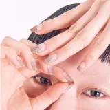 ohora Gel Nail Sticker N Basic Nails no.3 - Наклейки на ногти, 30 шт, оттенок NBS-003 — фото 3