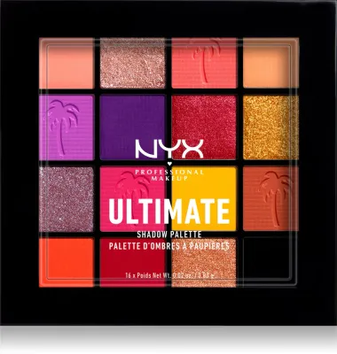 NYX Professional Makeup Ultimate Shadow Palette - Палетка теней для век: палетка теней для век, 16 г