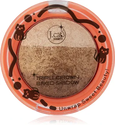 J.Cat Beauty Triple Crown - Тушь для ресниц: длительные тени для век, 2.5 г