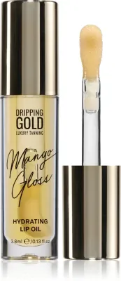 Dripping Gold Hydrating Cherry Gloss - Блеск для губ с увлажняющим действием, 3.8 мл, оттенок Mango
