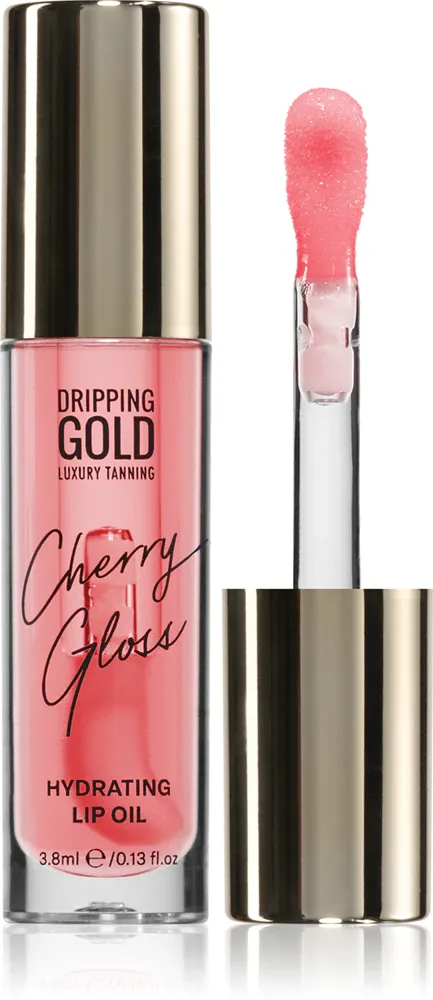 Dripping Gold Hydrating Cherry Gloss - Блеск для губ с увлажняющим действием, 3.8 мл, оттенок Cherry
