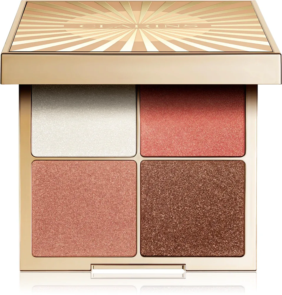 Clarins All-in-One Palette Summer Radiant - Палетка многофункциональная, 12 г