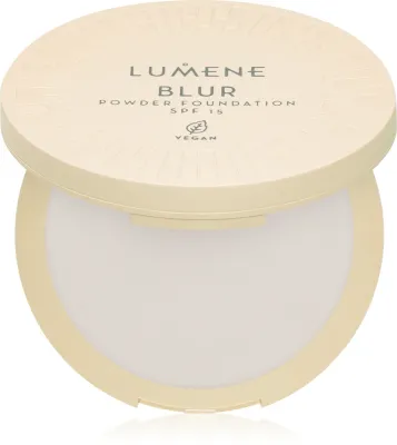 Lumene Blur - Тональный крем-пудра SPF 15, 10 г, оттенок No. 0