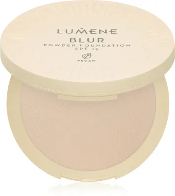Lumene Blur - Тональный крем-пудра SPF 15, 10 г, оттенок No. 1
